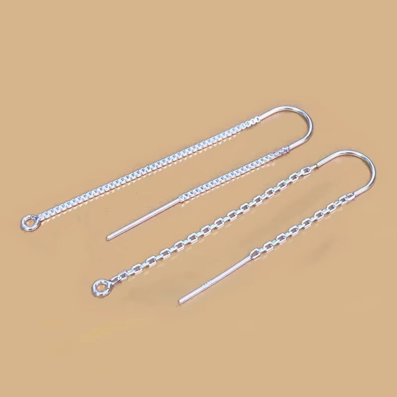 925 Silver Earrings U-Threader - Drop Earrings reseña y precio