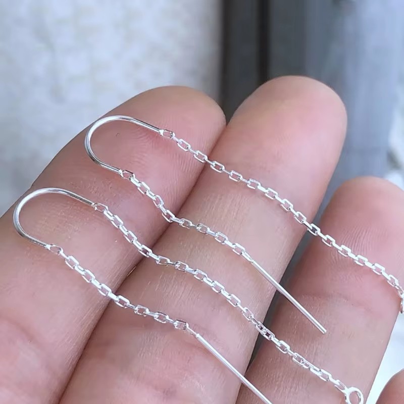 925 Silver Earrings U-Threader - Drop Earrings reseña y precio