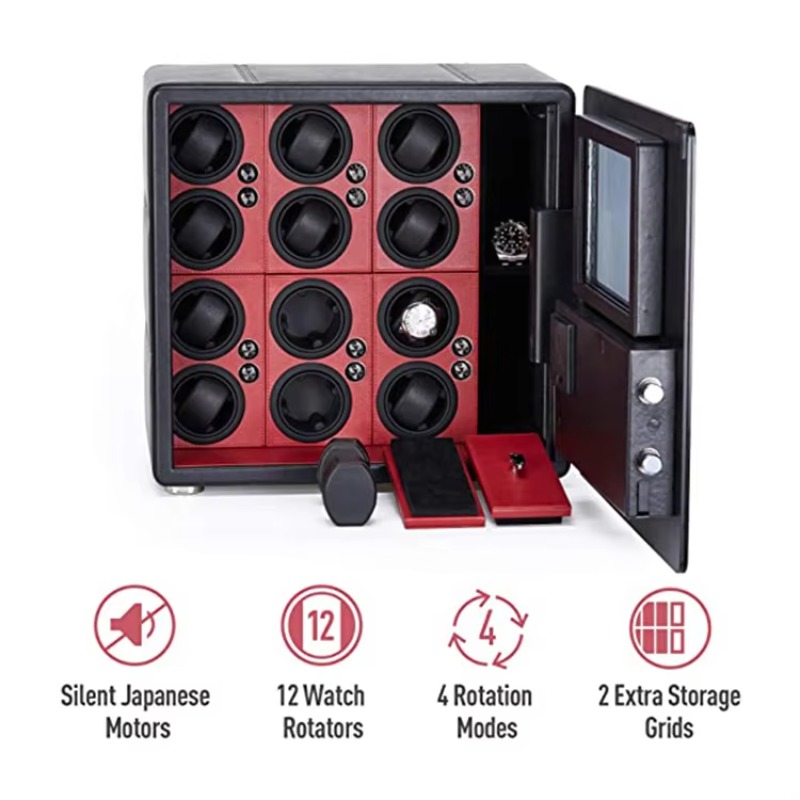 Luxury 12 Automatic Rotors and - Jewelry Box With Watches reseña y precio