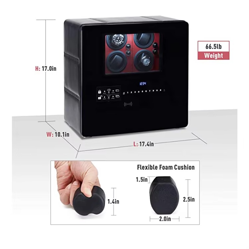 Luxury 12 Automatic Rotors and - Jewelry Box With Watches reseña y precio