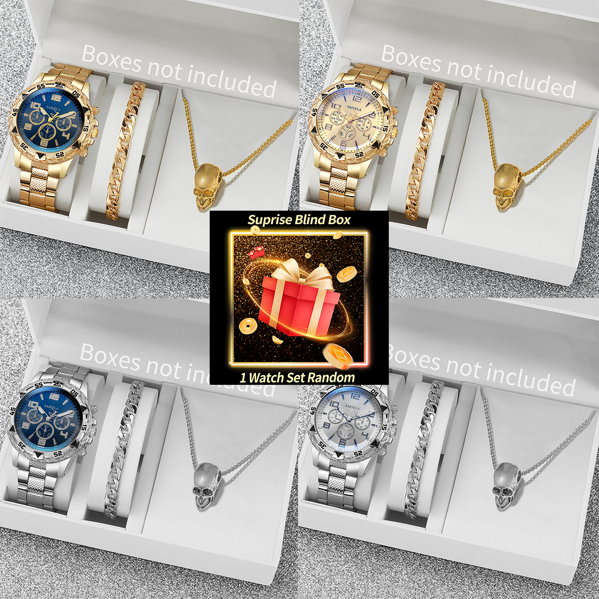 Surprise Mystery Watch Set Bli - Jewelry Box With Watches reseña y precio