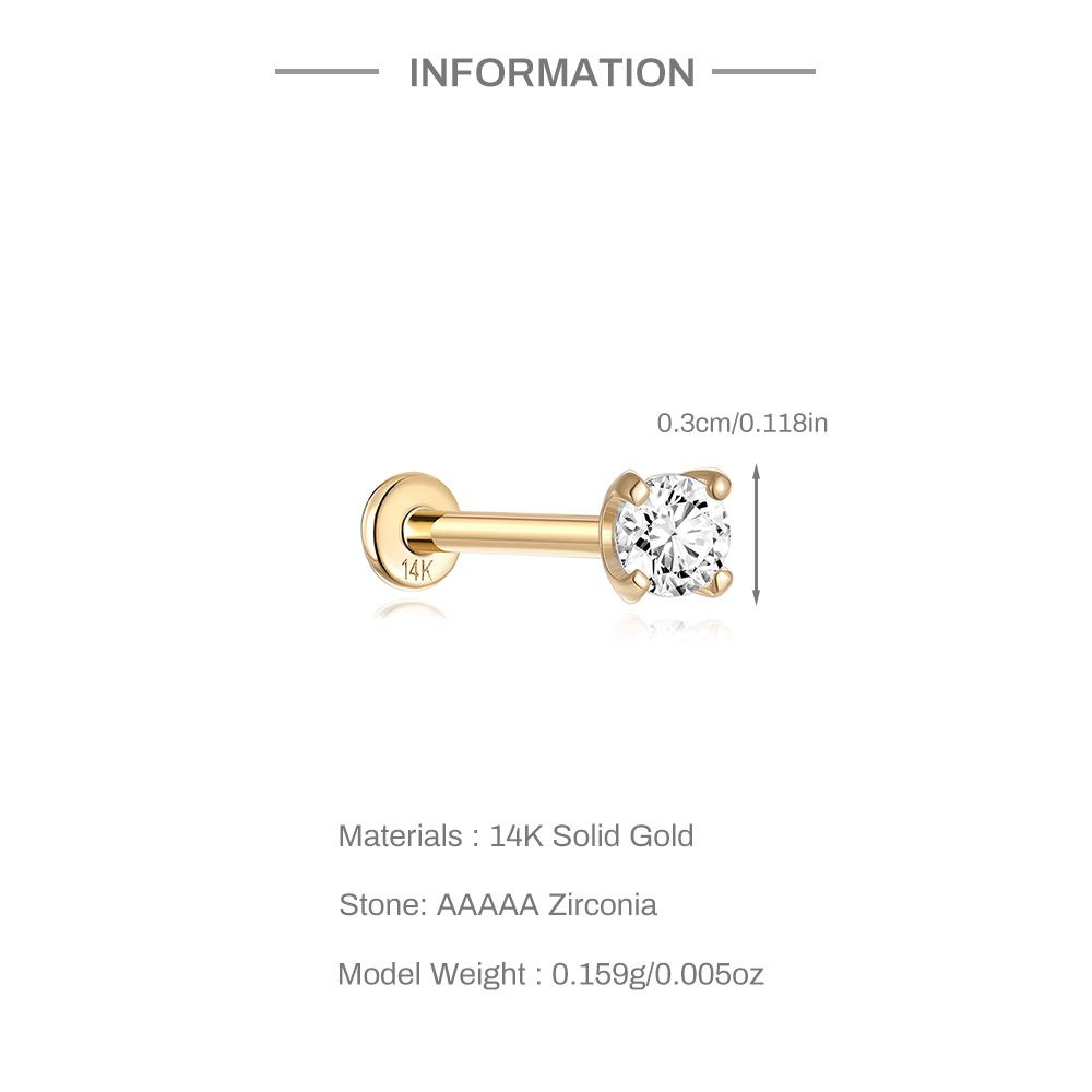 Aide DIY Zircon Pearl Earring  - Pearl Stud Earrings reseña y precio