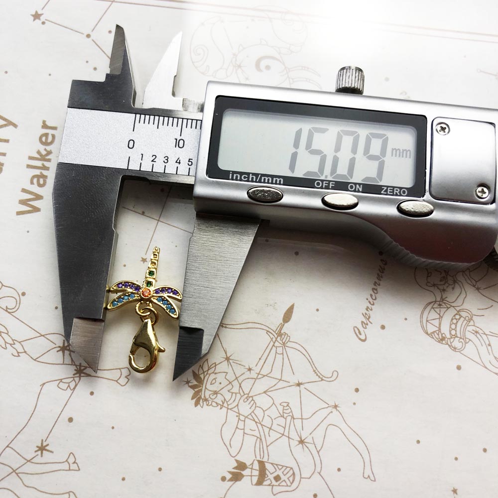 Dragonfly Charm Pendant Autumn - Paradise Jewelry & Watches Llc Miami Reviews reseña y precio