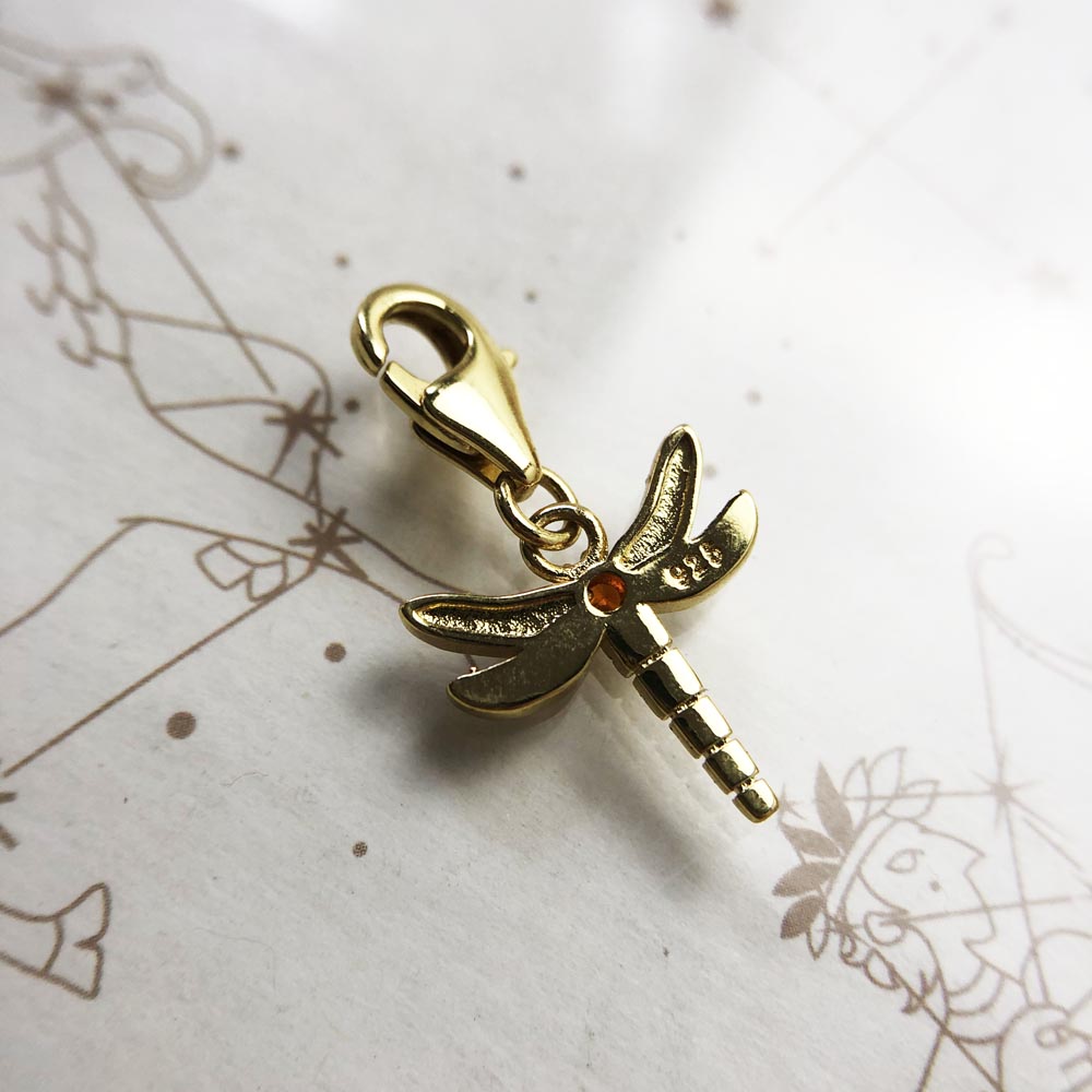 Dragonfly Charm Pendant Autumn - Paradise Jewelry & Watches Llc Miami Reviews reseña y precio