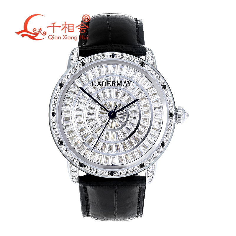 Full Moissanite baguette Wrist - Vvs Jewelry Watches reseña y precio