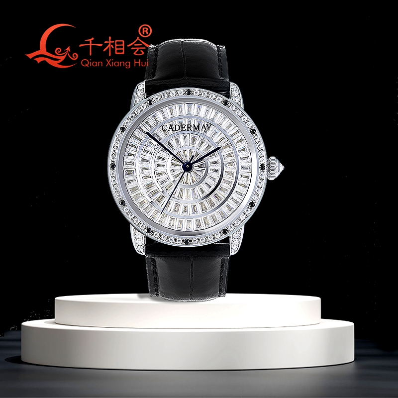 Full Moissanite baguette Wrist - Vvs Jewelry Watches reseña y precio