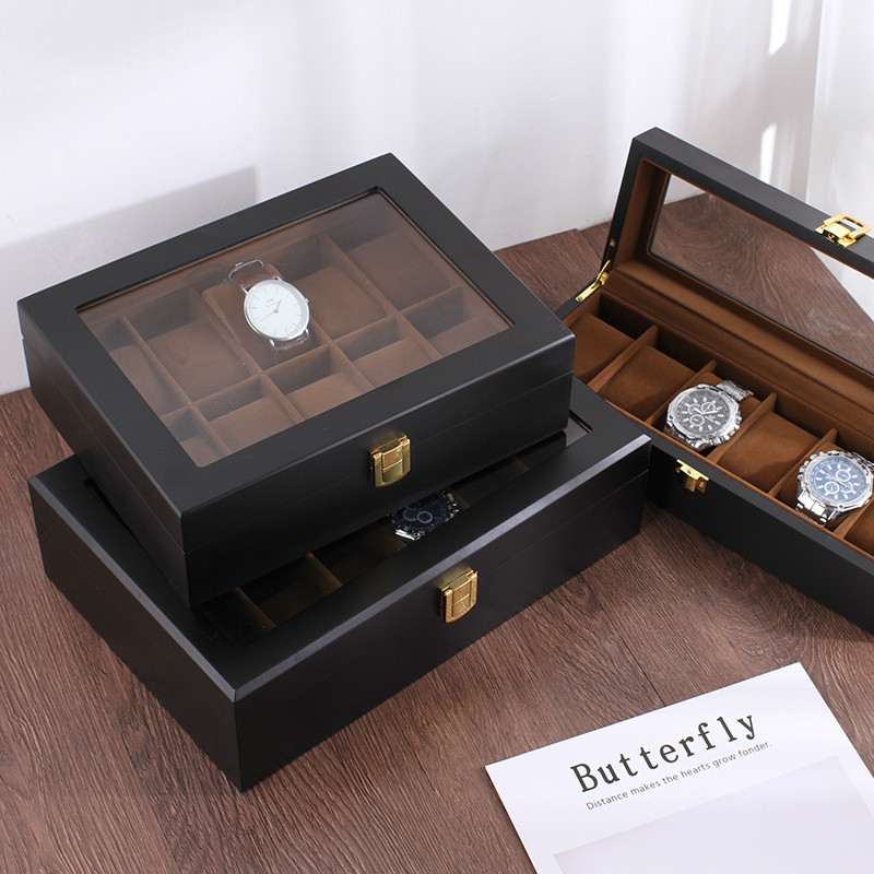 Handmade Luxury Wooden 6/10/12 - Jewelry Box That Holds Watches reseña y precio