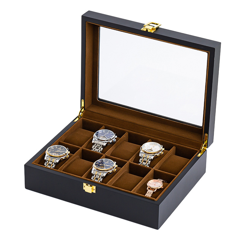 Handmade Luxury Wooden 6/10/12 - Jewelry Box That Holds Watches reseña y precio