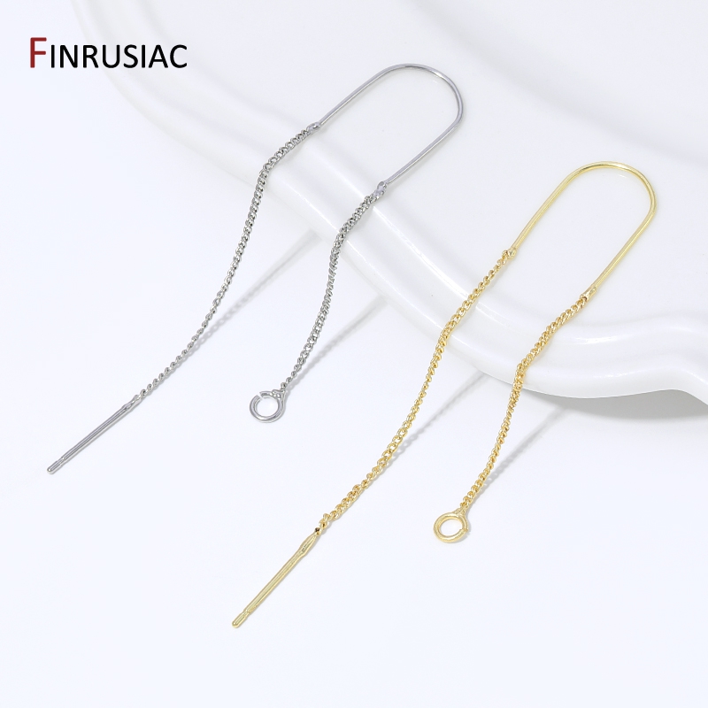 18K Gold Plated Brass Long Tas - Drop Earrings reseña y precio