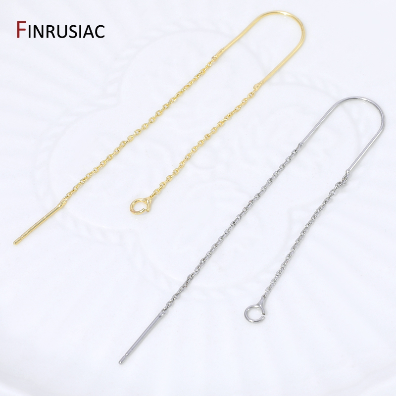 18K Gold Plated Brass Long Tas - Drop Earrings reseña y precio