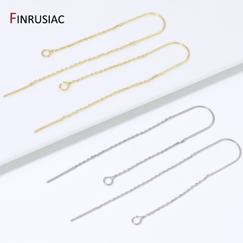 18K Gold Plated Brass Long Tas - Drop Earrings reseña y precio