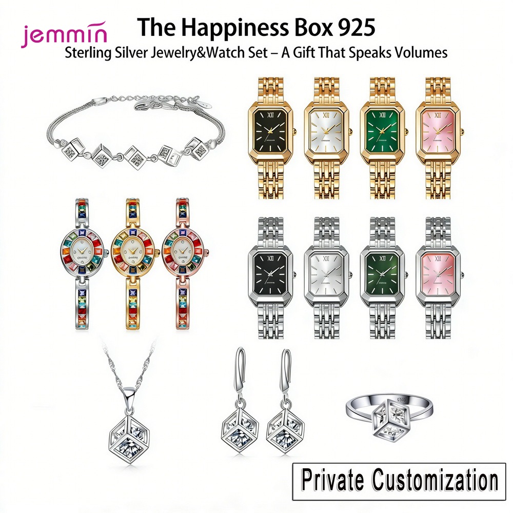 Luxury 925 Sterling Silver Geo - Best Jewelry Watches Women reseña y precio