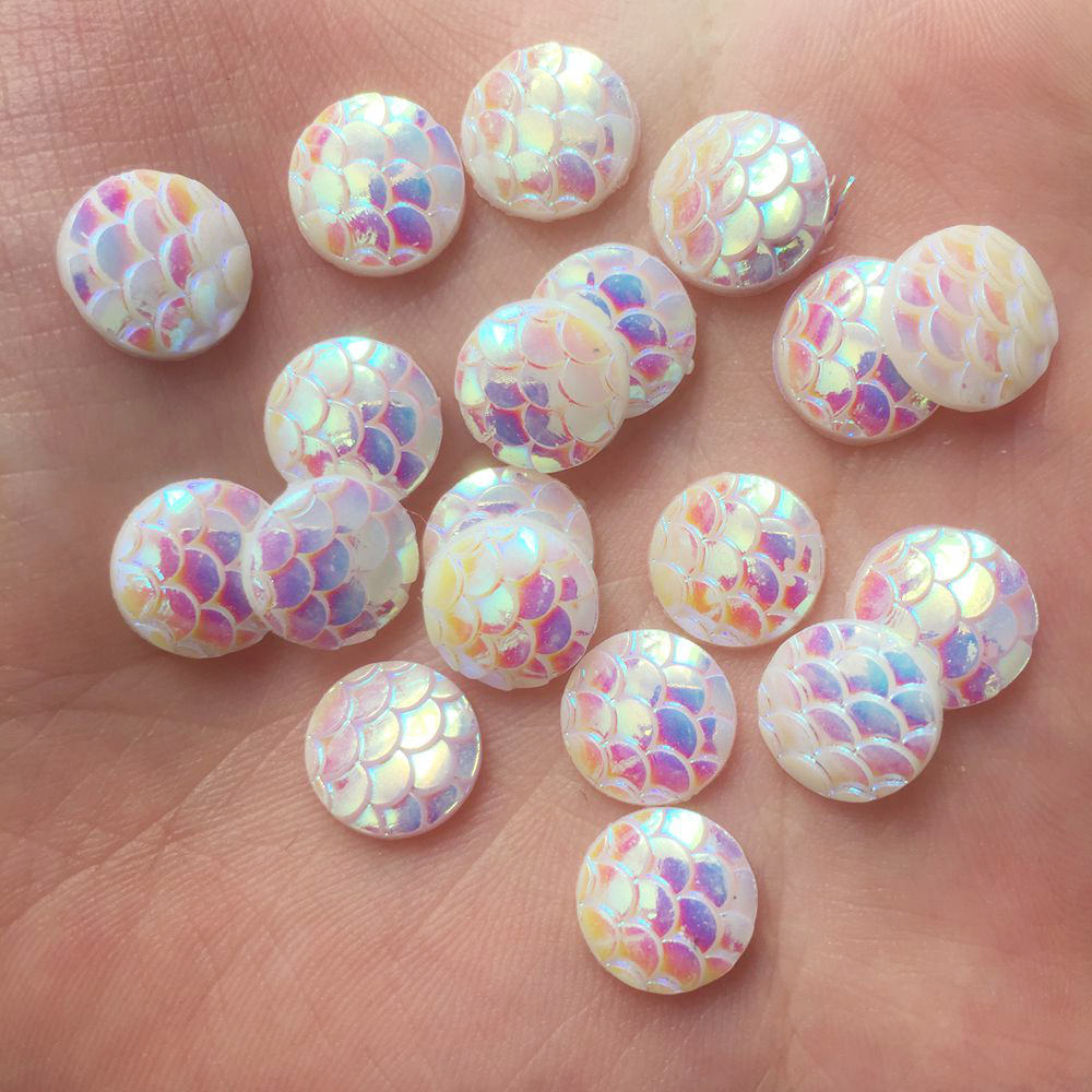 Shiny 100Pcs AB Resin 10mm Rou - Paradise Jewelry & Watches Llc Miami Reviews reseña y precio