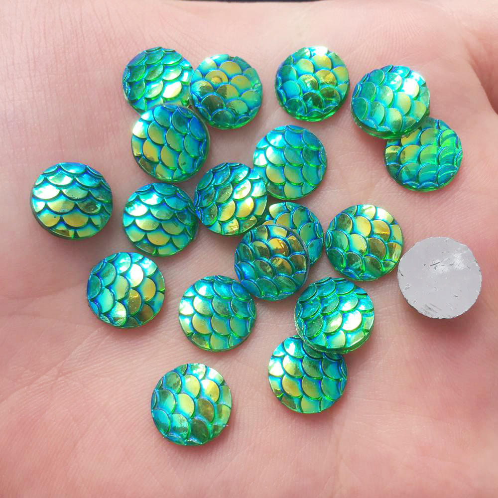 Shiny 100Pcs AB Resin 10mm Rou - Paradise Jewelry & Watches Llc Miami Reviews reseña y precio