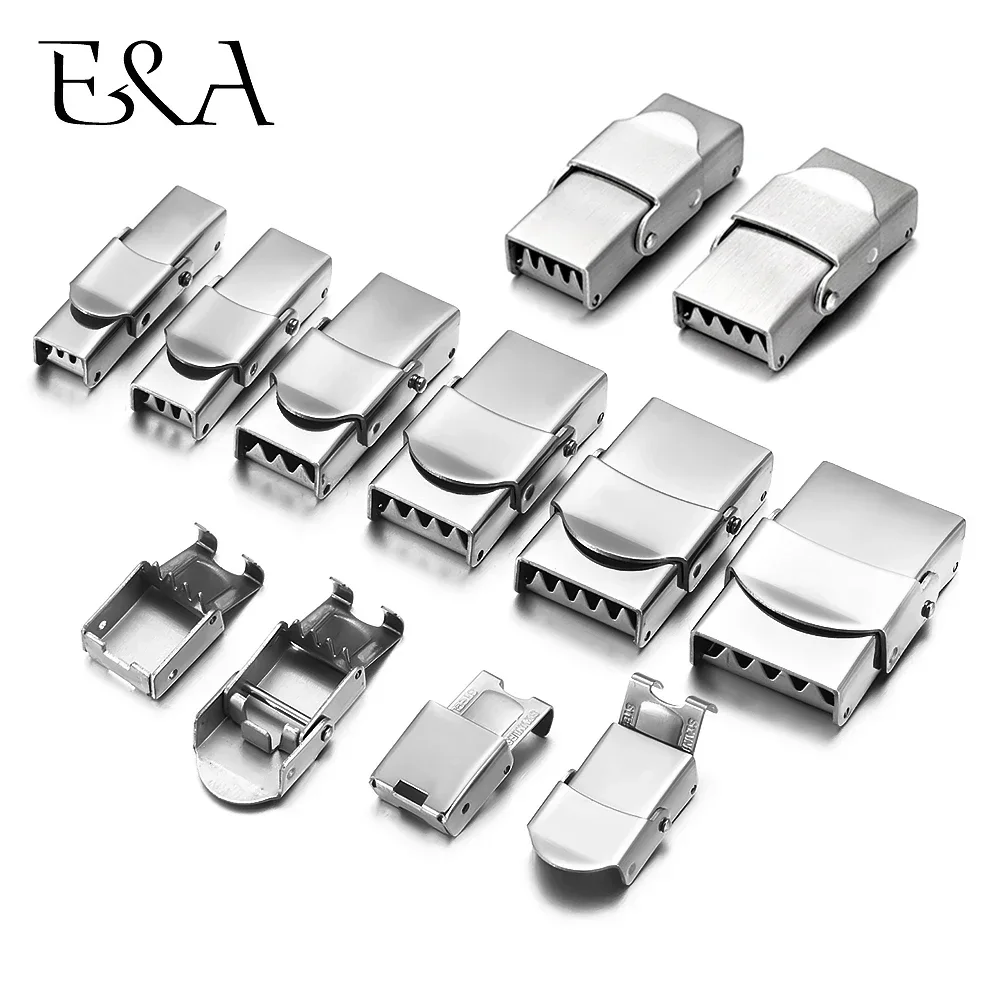 10pcs Stainless Steel Clasp Cr - Jewelry Making Watches reseña y precio