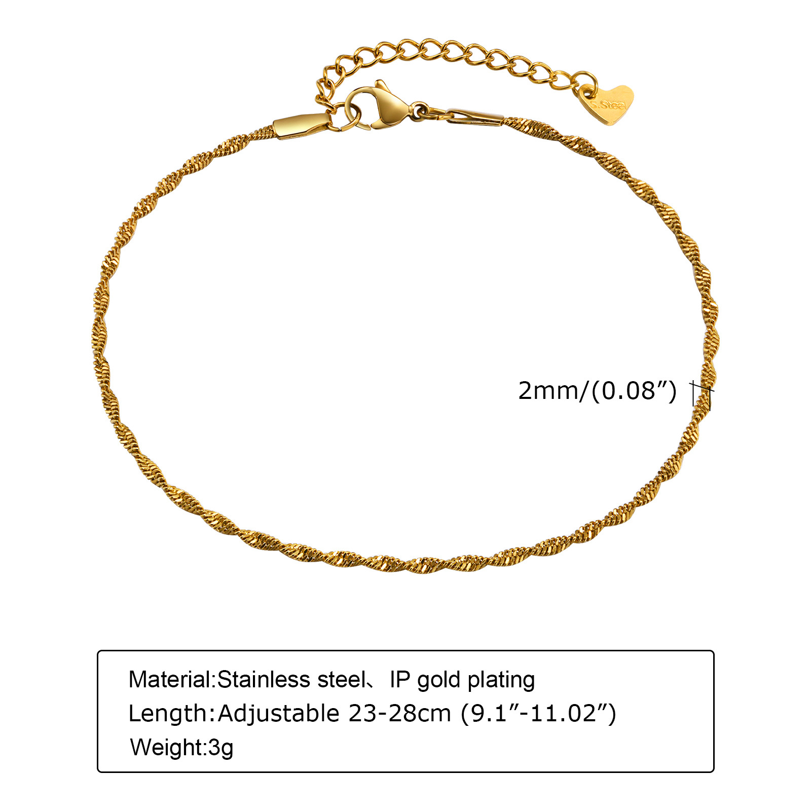 Women's Waterproof Stainless S - Jc Jewelry & Watches reseña y precio